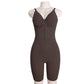 Full Body Shaper with Butt Lifter – Front Zipper, Adjustable Straps, Breathable Nylon – Tummy Control, Waist & Hip Sculpting – Seamless Under Dresses – Black, Brown, Khaki – S–XL