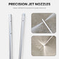 🔧 Stainless Steel Pressure Washer Extension Wand – Laser Drilled Nozzles, 20/40cm, Bent Attachment for Car, Appliance & Pipe Deep Cleaning 🚗🧹