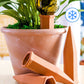 🌱4-Pack Ceramic Plant Watering Spikes – Automatic Drip Irrigation, 5-7 Day Slow Release, Terracotta Self-Watering System for Indoor & Outdoor Plants
