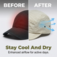 Short Brim Packable Cap – 5-Panel Urban Hat, Lightweight Crinkle Fabric, Foldable & Soft Top, Casual Streetwear Unisex