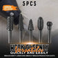 Tungsten Carbide Rotary Burr Set – YG8 Hardened Steel, 10x Longer Life, Fit Electric & Cordless Drills, Ideal for Metal, Wood & Plastic Deburring, Grinding & Carving（50% OFF）