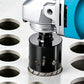 💎🛠Diamond Hole Saw for Angle Grinder – Dry Drilling Porcelain, Granite, Marble & Tile, Brazed Grit, Ultra-Thin Edge, M10 Thread, 20-60mm Sizes