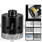 💎🛠Diamond Hole Saw for Angle Grinder – Dry Drilling Porcelain, Granite, Marble & Tile, Brazed Grit, Ultra-Thin Edge, M10 Thread, 20-60mm Sizes
