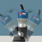 Tilting Trimmer Base 📐 – Adjustable Angle -30° to +45°, 65mm Standard Mount, Die-Cast Aluminium, 90x90mm Stable Platform for Woodworking