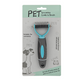 Dual-Sided Dog & Cat Dematting Rake – Deshedding Tool with Rounded Teeth, Anti-Slip Handle, Gentle Undercoat Removal for Long & Heavy Coats, 2 Sizes