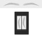 🖌️Waterproof Eyebrow Stamp Kit 👁️ – Instant Microblading Effect, Natural Hair-Like Strokes, 4 Brow Shapes, Long-Lasting & Smudge-Proof