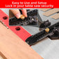 Thin Rip Table Saw Jig 📏 – Micro-Adjustable, Anti-Kickback Roller, 6061 Aluminium, Fits 3/8" & 3/4" Miter Slots, Precision to 1/32"