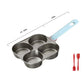 💥Up to 50% off ！3-in-1 Non-Stick Breakfast Pan 🍳 – Titanium Coating, Deep Cooking Zones, Cook Eggs, Bacon & Pancakes Simultaneously, Includes Spatula & Brush