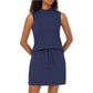 💥Up to 50% off ！Women’s 2-Piece Tank Top & Mini Skirt Set 👗 – Breathable Stretch Activewear, Flattering Fit, S-2XL, for Gym, Lounge & Summer Outings