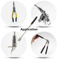 LED Magnetic Telescopic Pick Up Tool 🔦🧲 – Extends 69cm, 6.8kg Lift, Strong Magnet & Light for Retrieving Fallen Metal Parts – Lightweight 76g