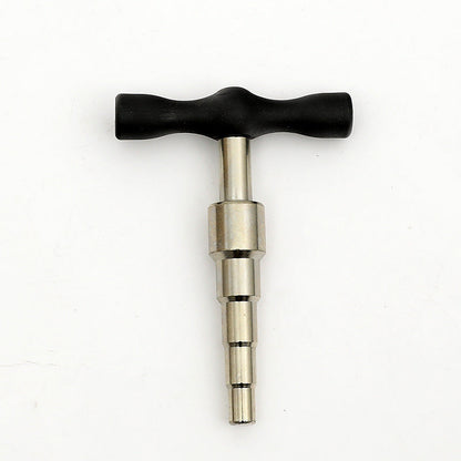 3-in-1 Pipe Reamer & Expander 🔧 – Deburr, Expand & Round, Alloy T-Handle, Universal Stepped Cone