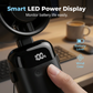 5-in-1 Semiconductor Cooling Fan ❄️📱 – Neck, Desk & Ice Plate, LED Display