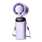 5-in-1 Semiconductor Cooling Fan ❄️📱 – Neck, Desk & Ice Plate, LED Display