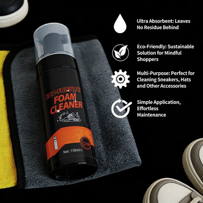 Waterless Shoe Foam Cleaner 👟✨