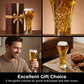 Aroma Beer Glass 🍺✨ – 500ml, Ergonomic Grip, Stable Base, Gift Ready