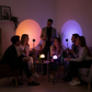 Sunset Projection Lamp 🌅✨ – Adjustable, Rainbow Filters, Aluminium, USB Powered