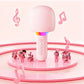 Karaoke Microphone Speaker – Wireless Bluetooth Mic with Voice Effects, RGB Lights, Dual Pairing