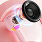 Karaoke Microphone Speaker – Wireless Bluetooth Mic with Voice Effects, RGB Lights, Dual Pairing