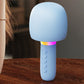 Karaoke Microphone Speaker – Wireless Bluetooth Mic with Voice Effects, RGB Lights, Dual Pairing
