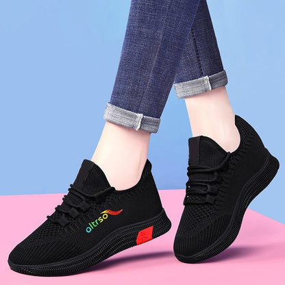 🔥50% OFF！!Breathable Mesh Sneakers – Lightweight, Non‑Slip, Lace‑Up
