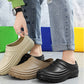 Men’s Waterproof Oilproof Slip‑On Work Shoes – Non‑Slip EVA, Soft Cushion, Sizes 35‑47
