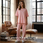 Comfortable Casual 2-Piece Set with Sparkle Detail