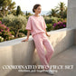 Comfortable Casual 2-Piece Set with Sparkle Detail
