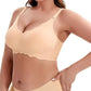 Deep V Plunge Push-up Wirefree Seamless Bra