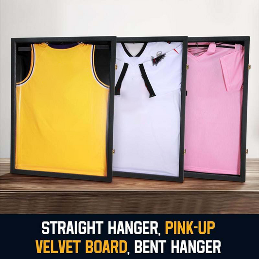 💥LIMITED TIME 50% OFF🔥 Magnetic Jersey Display Frame | Solid Wood & Crystal-Clear Acrylic, Wrinkle-Free Rounded Interior Liner