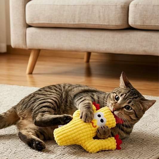 Plush Catnip Cat Chew Toy