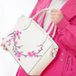 Elegant Plum Blossom Iron-On Patch