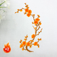 Elegant Plum Blossom Iron-On Patch