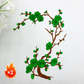 Elegant Plum Blossom Iron-On Patch