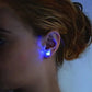 👑🔥 HALF PRICE! Sparkling crown-shaped LED earrings – 7 light colors, rust-resistant copper, and perfect for parties!