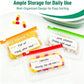 🥳2026 HOT SALE💞UP TO 50% OFF!!💊 A8 Waterproof 14 Color-Coded Pill Pouches Organizer – Portable Binder-Style Weekly Travel Medicine Storage Case for Pills, Vitamins & Supplements