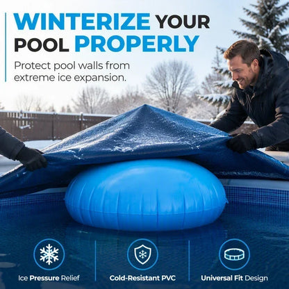 ❄️ LIMITED‑TIME 50% OFF! ✨ Round Inflatable Pool Winterizing Air Pillow – Ice Pressure Relief, Winter Pool Protector 🏊